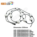 DMX512 D50mm LED RGB ბურთის შუქი